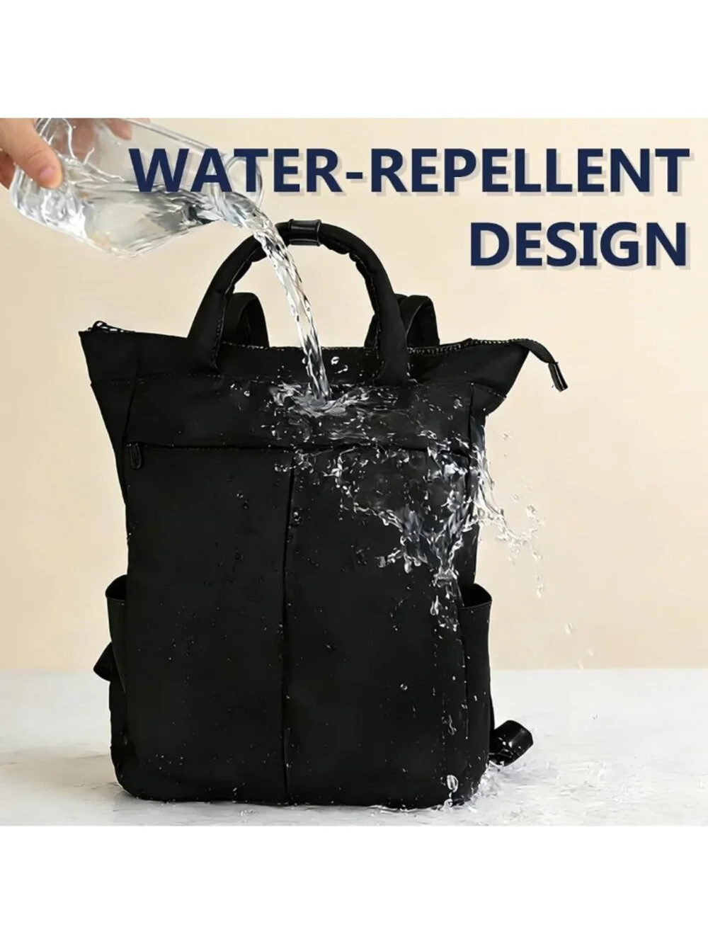Versatile Water-Resistant Travel Backpack for 15.6